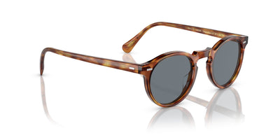 Oliver Peoples Gregory Peck Sun OV5217S Light Tortoise/Blue #colour_light-tortoise-blue