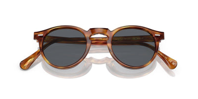 Oliver Peoples Gregory Peck Sun OV5217S Light Tortoise/Blue #colour_light-tortoise-blue