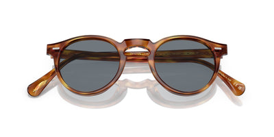 Oliver Peoples Gregory Peck Sun OV5217S Light Tortoise/Blue #colour_light-tortoise-blue