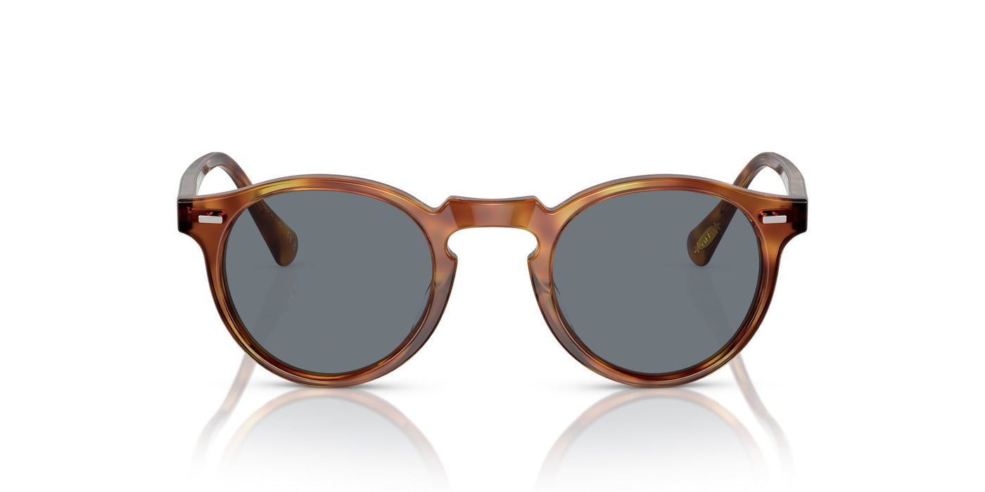 Oliver Peoples Gregory Peck Sun OV5217S Light Tortoise/Blue #colour_light-tortoise-blue