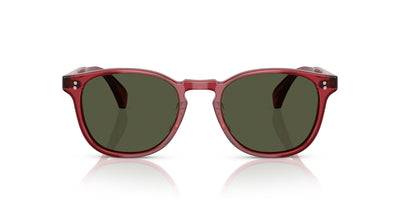 Oliver Peoples Finley ESQ. SUN OV5298SU Translucent Rust/G-15 #colour_translucent-rust-g-15