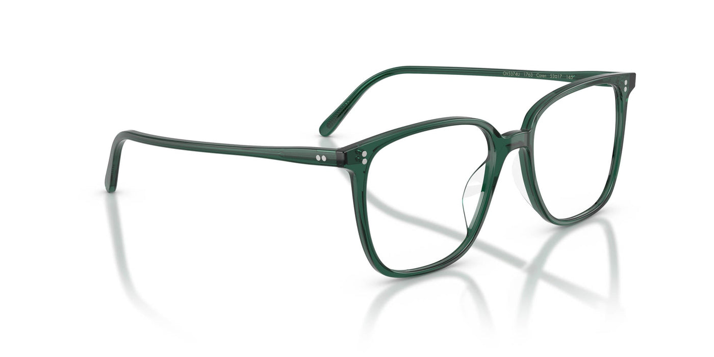 Oliver Peoples Coren OV5374U Translucent Dark Teal #colour_translucent-dark-teal