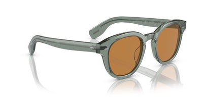 Oliver Peoples Cary Grant OV5413SU Dusty Aqua/Cognac #colour_dusty-aqua-cognac