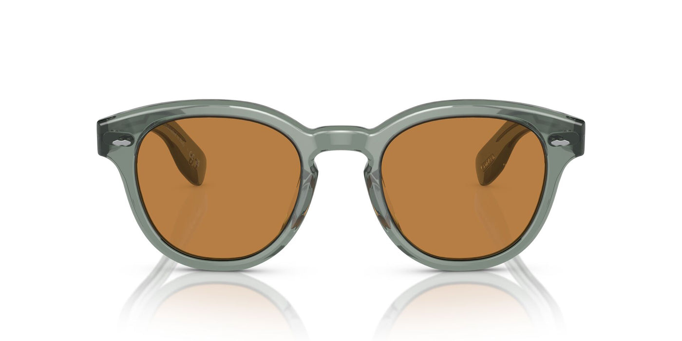 Oliver Peoples Cary Grant OV5413SU Dusty Aqua/Cognac #colour_dusty-aqua-cognac