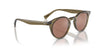 Oliver Peoples Romare Sun OV5459SU Dusty Olive/Persimmon Mirror #colour_dusty-olive-persimmon-mirror