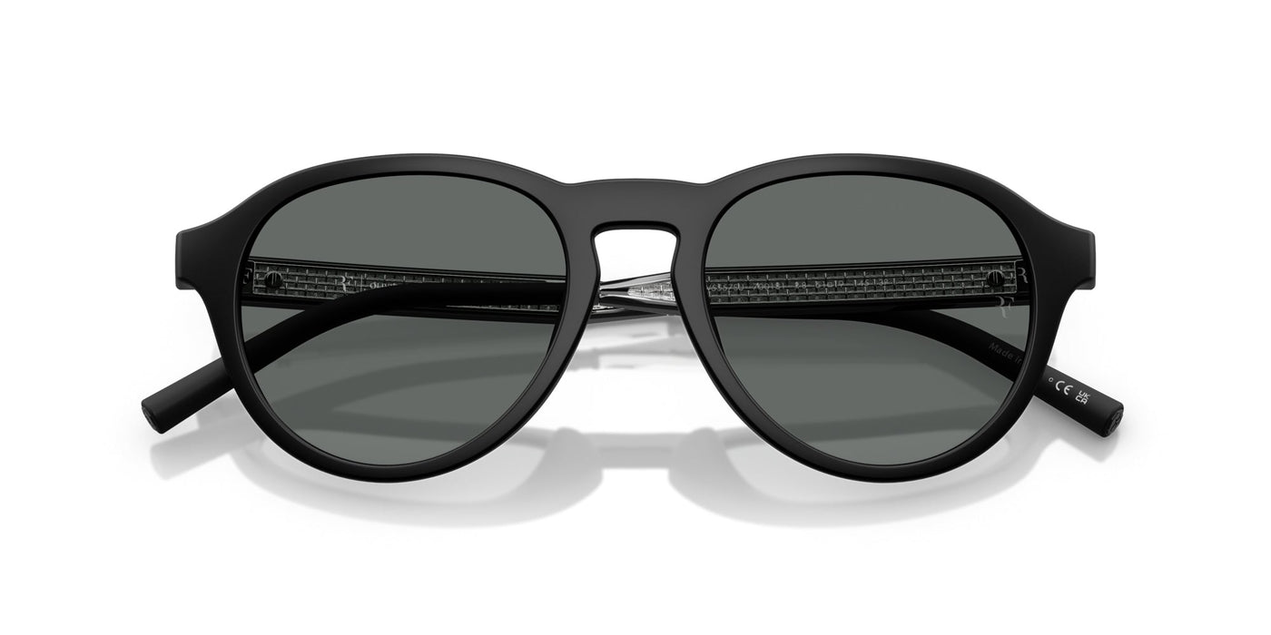 Oliver Peoples R-8 OV5557SU Semi-Matte Black/Grey Polarised #colour_semi-matte-black-grey-polarised