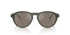 Oliver Peoples R-8 OV5557SU Semi-Matt Green Smoke/Sierra Flash Mirror #colour_semi-matt-green-smoke-sierra-flash-mirror