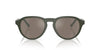 Oliver Peoples R-8 OV5557SU Semi-Matt Green Smoke/Sierra Flash Mirror #colour_semi-matt-green-smoke-sierra-flash-mirror