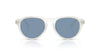 Oliver Peoples R-8 OV5557SU Warm White/Marine #colour_warm-white-marine