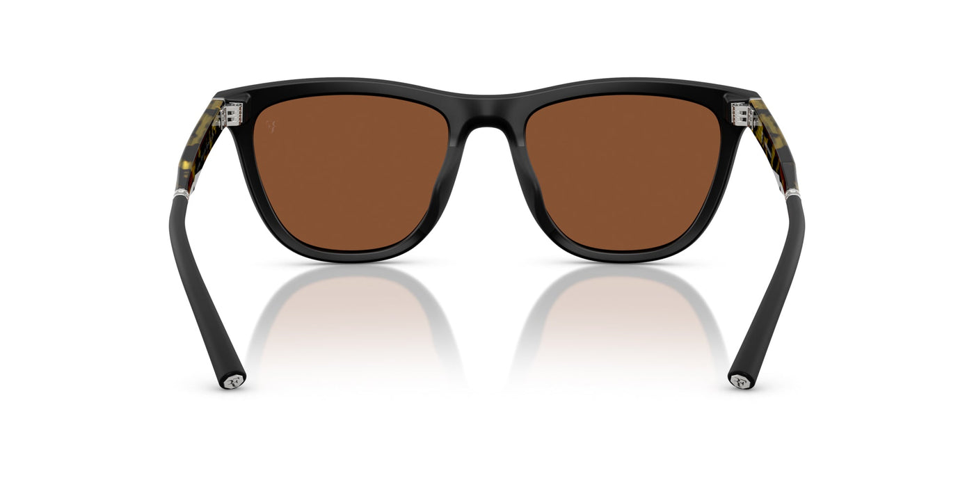 Oliver Peoples R-9 OV5558SU Semi-Matte Black/Clay #colour_semi-matte-black-clay