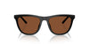 Oliver Peoples R-9 OV5558SU Semi-Matte Black/Clay #colour_semi-matte-black-clay