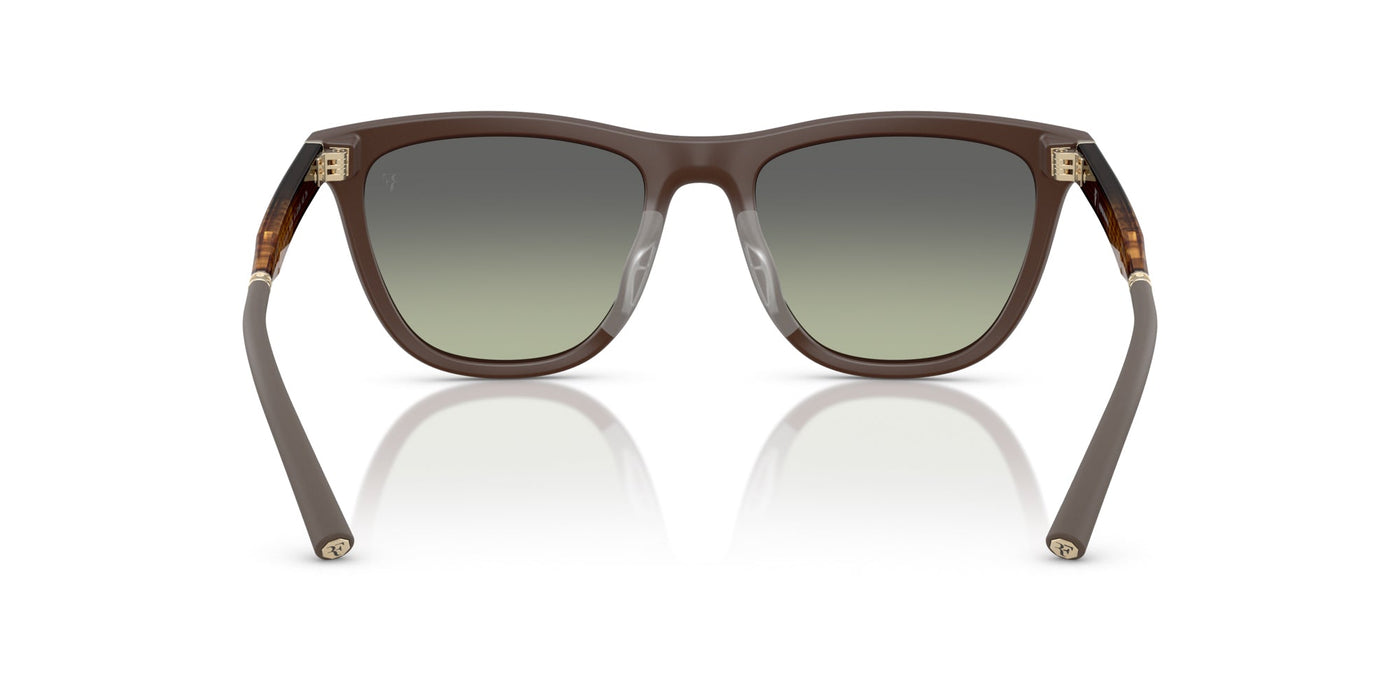 Oliver Peoples R-9 OV5558SU Semi-Matt Umber/Forest Gradient #colour_semi-matt-umber-forest-gradient