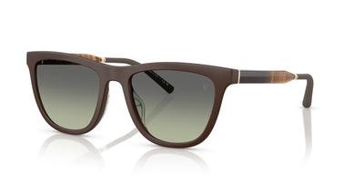 Oliver Peoples R-9 OV5558SU Semi-Matt Umber/Forest Gradient #colour_semi-matt-umber-forest-gradient