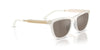 Oliver Peoples R-9 OV5558SU Warm White/Sierra Flash Mirror #colour_warm-white-sierra-flash-mirror