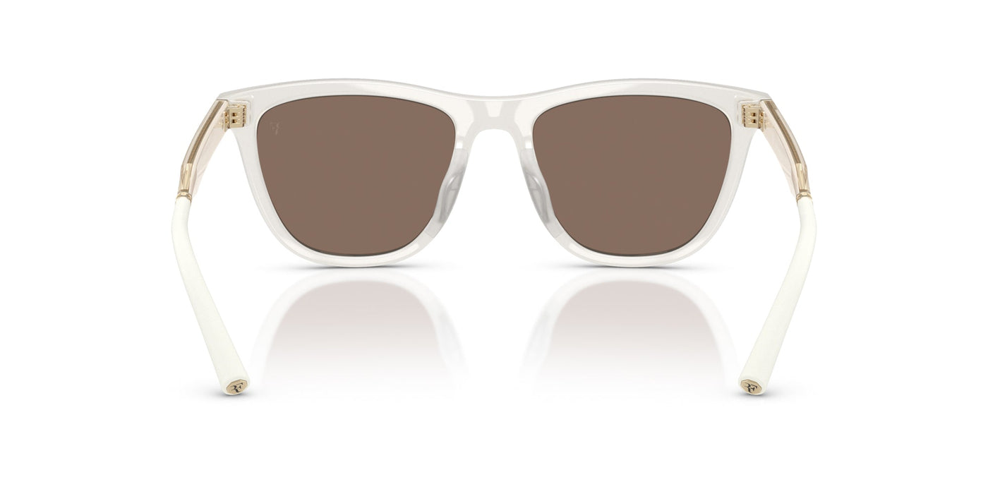 Oliver Peoples R-9 OV5558SU Warm White/Sierra Flash Mirror #colour_warm-white-sierra-flash-mirror