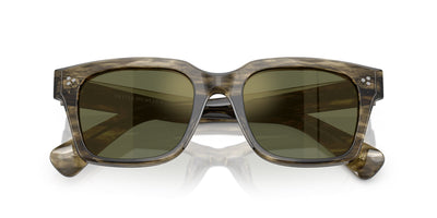 Oliver Peoples Ollice OV5564SU Soft Olive Bark/G-15 Goldtone #colour_soft-olive-bark-g-15-goldtone