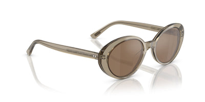 Oliver Peoples Lumar OV5565SU Sencha/Cognac Mirror #colour_sencha-cognac-mirror