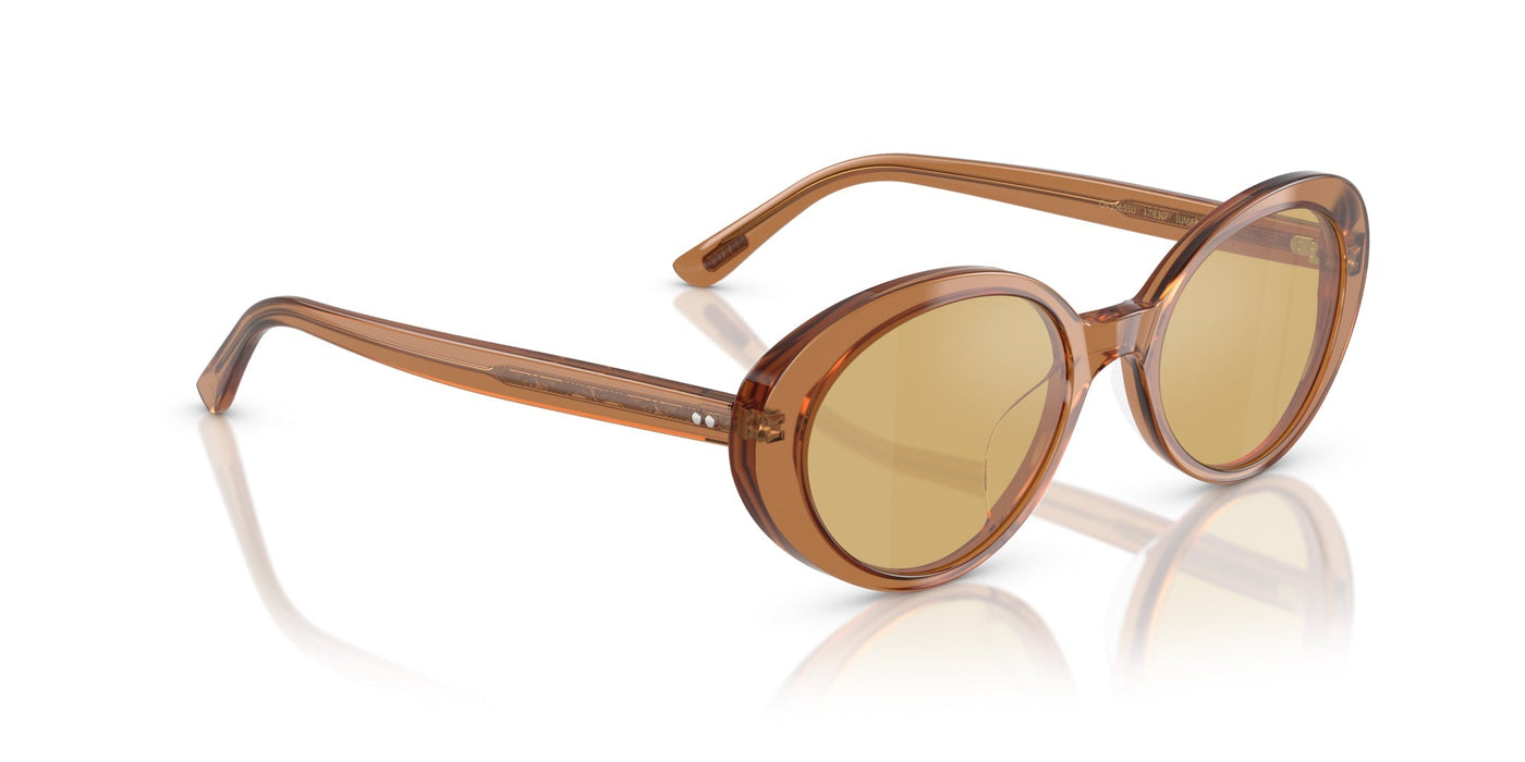 Oliver Peoples Lumar OV5565SU Carob/Yellow #colour_carob-yellow