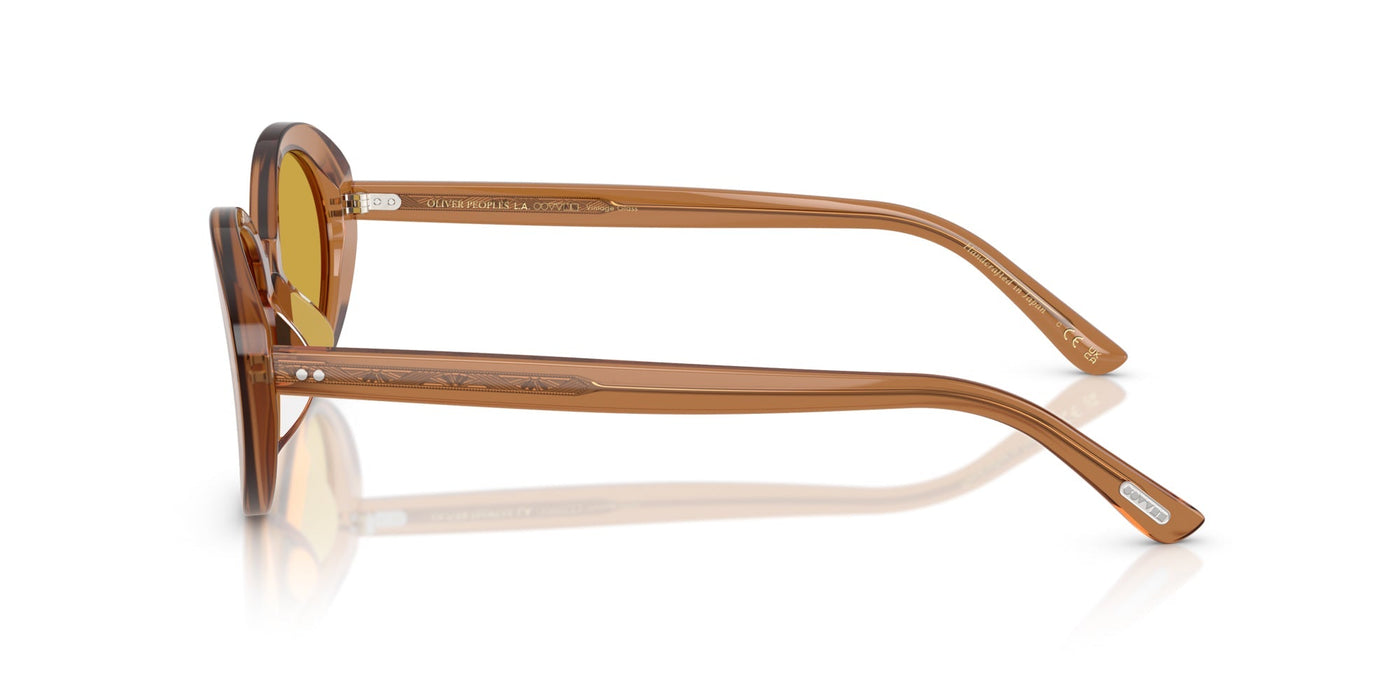 Oliver Peoples Lumar OV5565SU Carob/Yellow #colour_carob-yellow