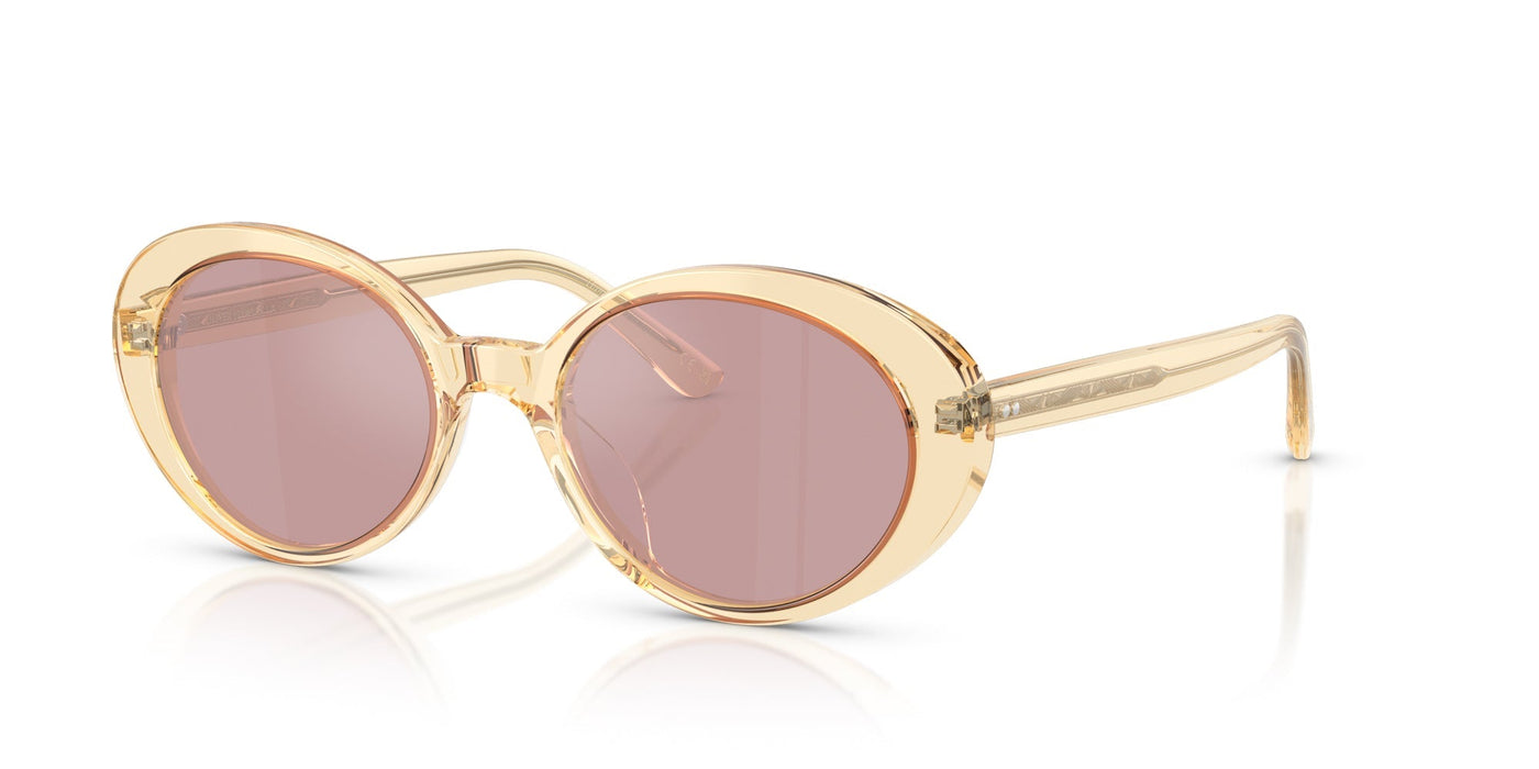 Oliver Peoples Lumar OV5565SU BECR/Pink Satin Mirror Polarised #colour_becr-pink-satin-mirror-polarised