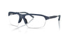 Oliver Peoples R-6 OV5572S Semi-Matte Blue Ash/Clear Blue Light Filter #colour_semi-matte-blue-ash-clear-blue-light-filter