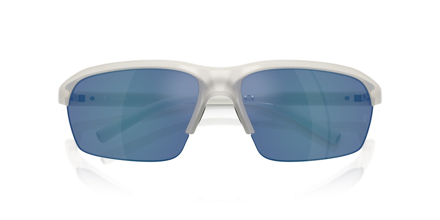 Oliver Peoples R-6 OV5572S Warm White/Marine Flash Mirror #colour_warm-white-marine-flash-mirror