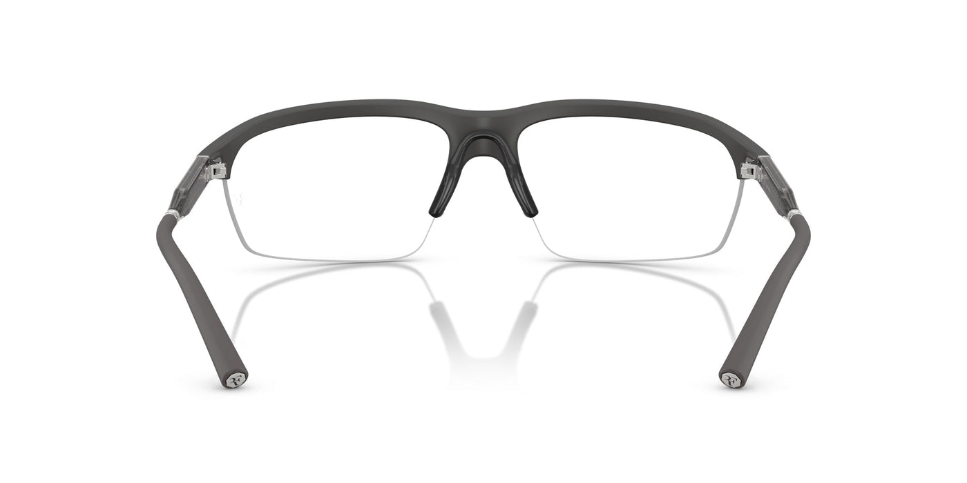 Oliver Peoples R-6 OV5572S Semi-matte Anthracite/Clear Blue Light Filter #colour_semi-matte-anthracite-clear-blue-light-filter