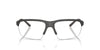 Oliver Peoples R-6 OV5572S Semi-matte Anthracite/Clear Blue Light Filter #colour_semi-matte-anthracite-clear-blue-light-filter