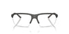 Oliver Peoples R-6 OV5572S Semi-matte Anthracite/Clear Blue Light Filter #colour_semi-matte-anthracite-clear-blue-light-filter