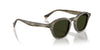 Oliver Peoples Eyles OV5580SU Soft Olive Bark/G-15 Polarised #colour_soft-olive-bark-g-15-polarised