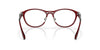 Oakley Draw Up OX8057 Polished Transparent Brick Red #colour_polished-transparent-brick-red