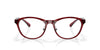 Oakley Draw Up OX8057 Polished Transparent Brick Red #colour_polished-transparent-brick-red