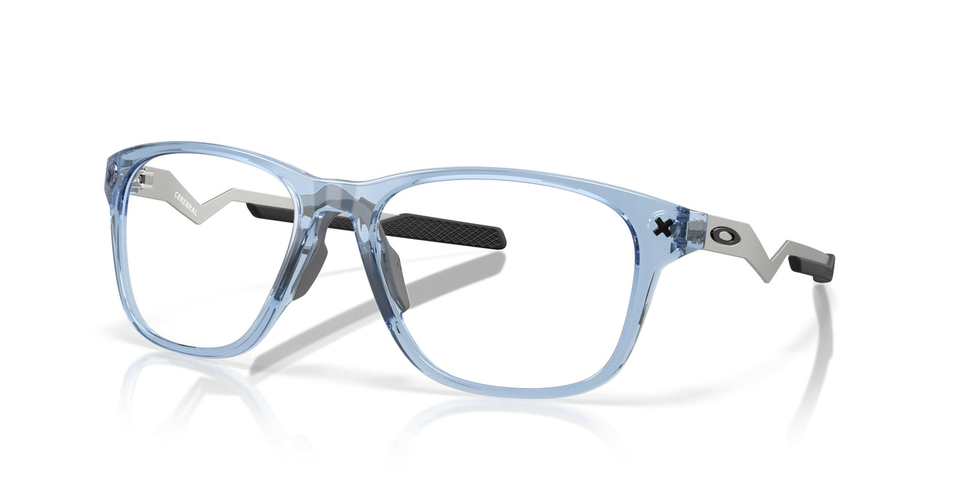 Oakley Cerebral OX8187 Transparent Blue #colour_transparent-blue