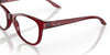 Oakley Junior Humbly OY8022 Polished Transparent Brick Red #colour_polished-transparent-brick-red