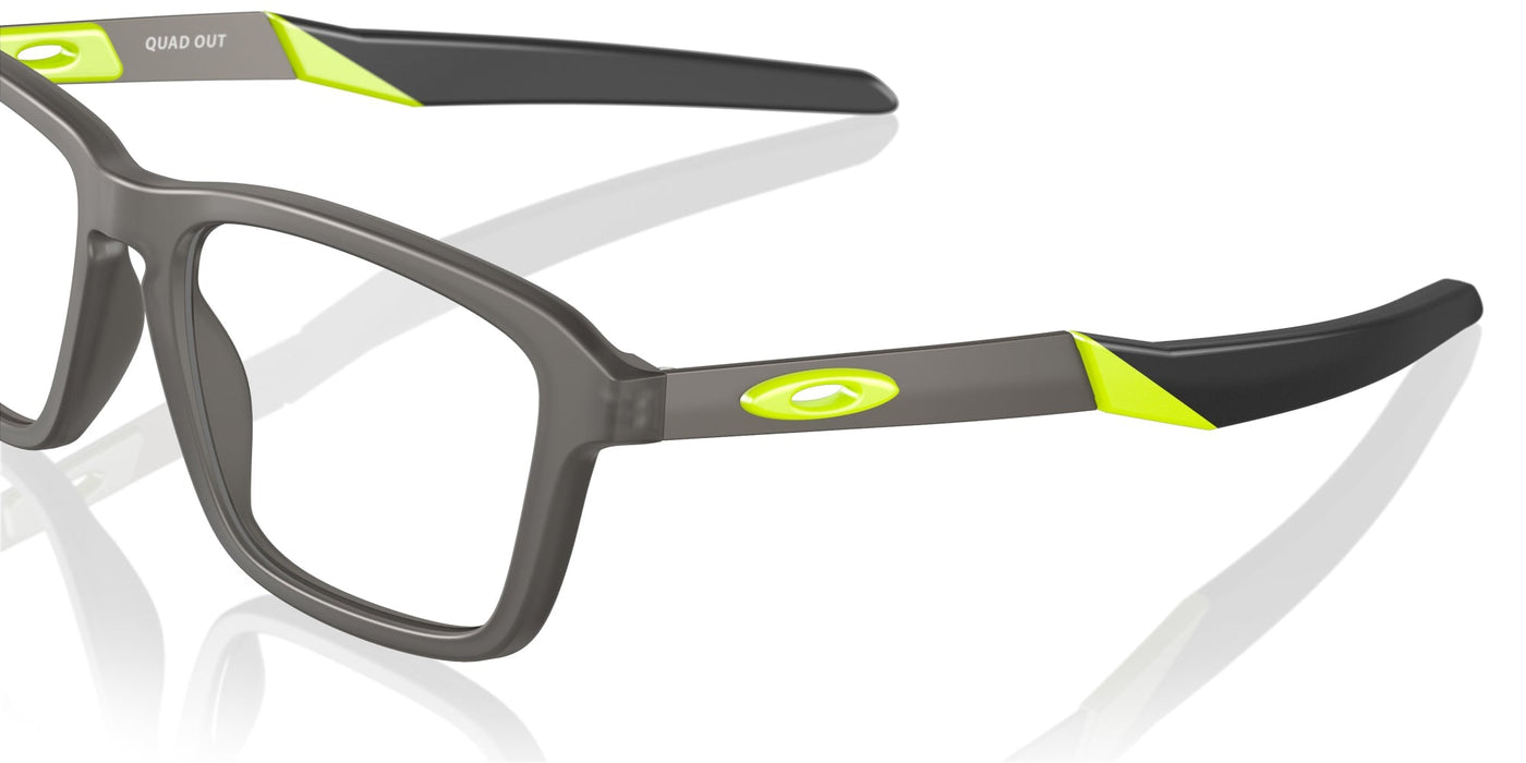 Oakley Junior Quad Out OY8023 Satin Grey Smoke #colour_satin-grey-smoke