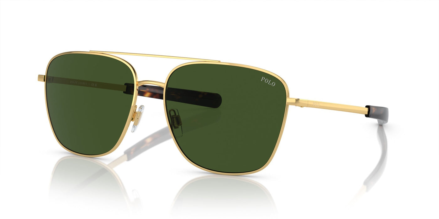 Polo Ralph Lauren PH3147 Shiny Gold/Bottle Green #colour_shiny-gold-bottle-green