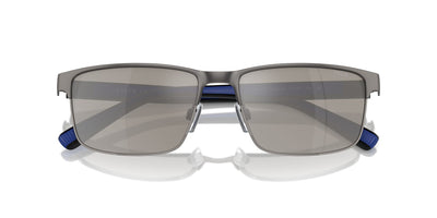 Polo Ralph Lauren PH3155 Matte Gunmetal/Light Grey Silver Mirror #colour_matte-gunmetal-light-grey-silver-mirror