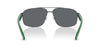 Polo Ralph Lauren PH3156 Semi Shiny Dark Gunmetal/Light Grey #colour_semi-shiny-dark-gunmetal-light-grey