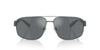 Polo Ralph Lauren PH3156 Semi Shiny Dark Gunmetal/Light Grey #colour_semi-shiny-dark-gunmetal-light-grey