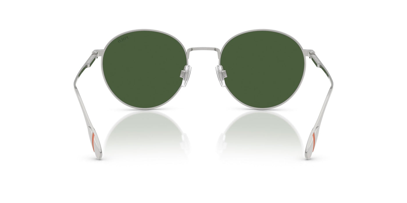 Polo Ralph Lauren PH3158 Brushed Silver/Bottle Green #colour_brushed-silver-bottle-green