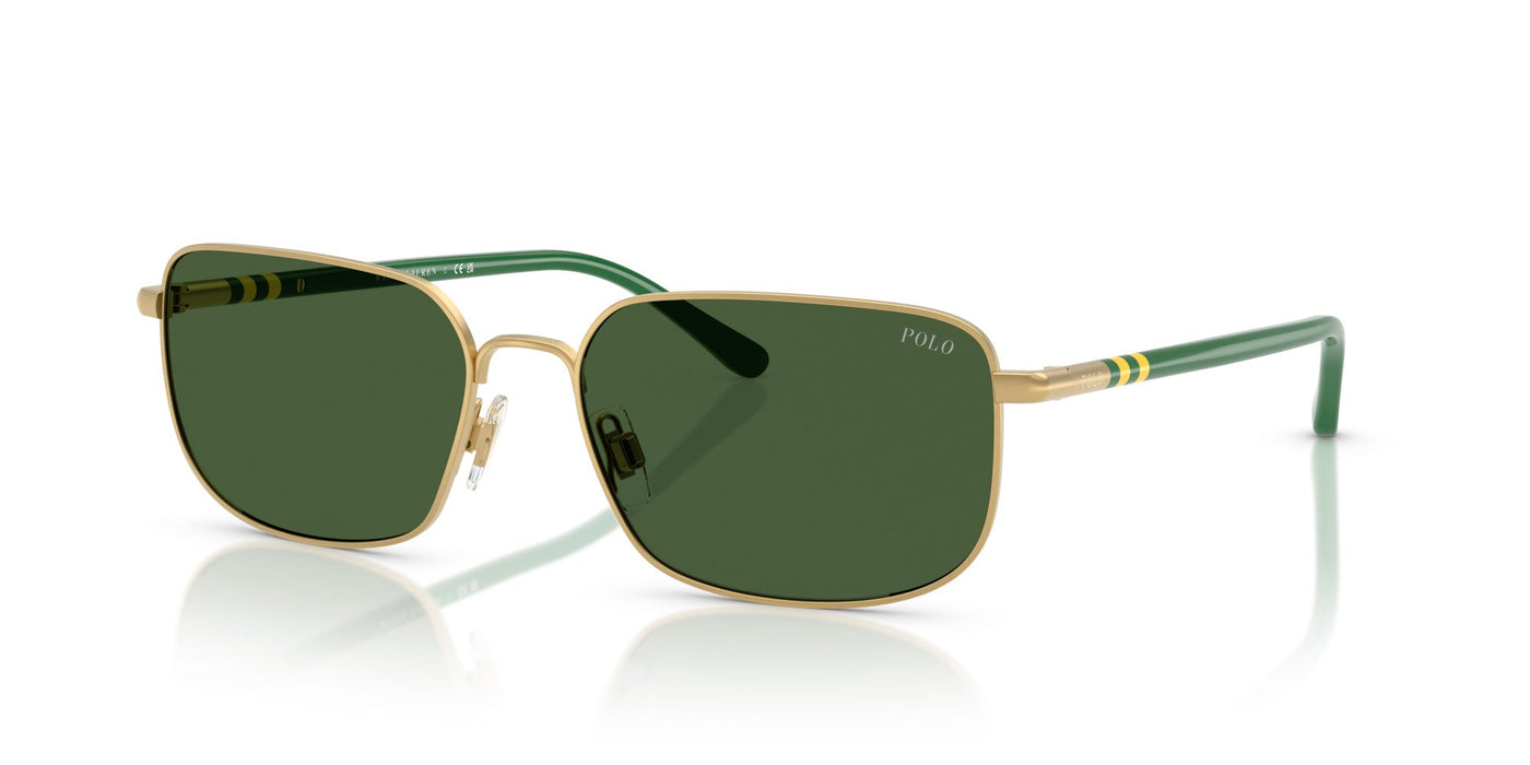 Polo Ralph Lauren PH3159 Semishiny Pale Gold/Bottle Green #colour_semishiny-pale-gold-bottle-green