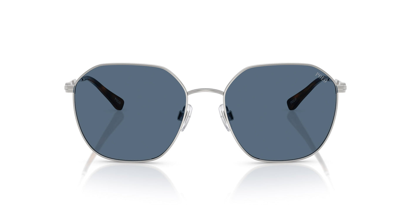 Polo Ralph Lauren PH3160 Shiny Silver/Dark Blue #colour_shiny-silver-dark-blue