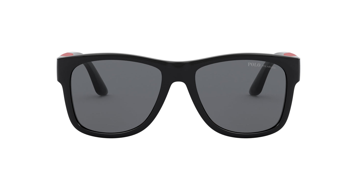 Polo Ralph Lauren PH4162 Shiny Black/Grey Polarised #colour_shiny-black-grey-polarised