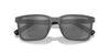 Polo Ralph Lauren PH4189U Matte Transparent Grey/Grey Silver Polarised Mirror #colour_matte-transparent-grey-grey-silver-polarised-mirror