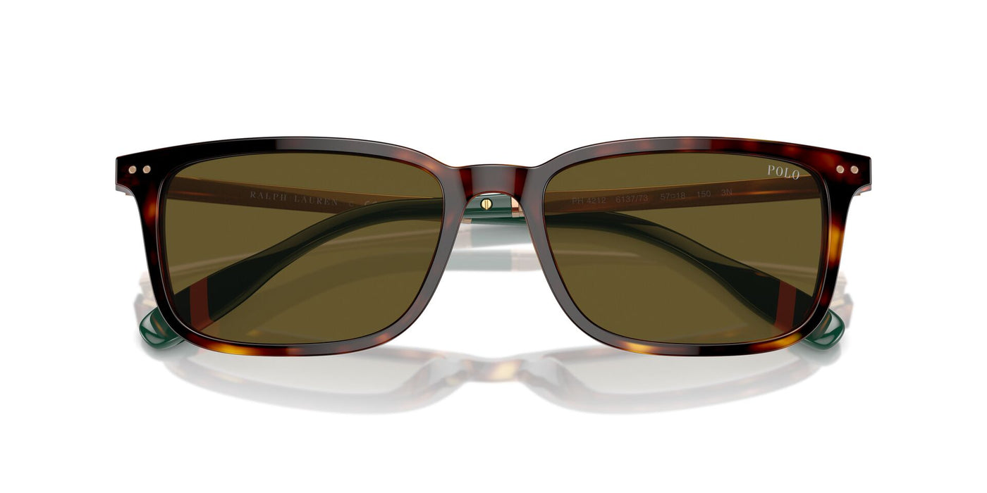 Polo Ralph Lauren PH4212 Shiny Brown Tortoise/Olive Green #colour_shiny-brown-tortoise-olive-green