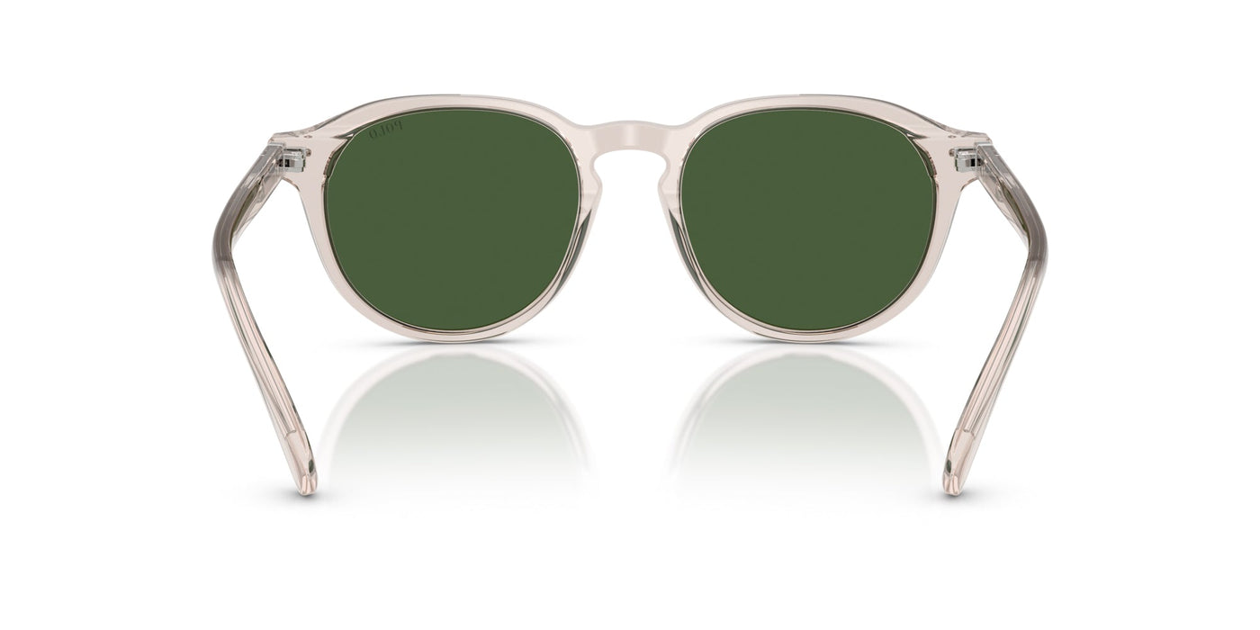 Polo Ralph Lauren PH4221 Shiny Transparent Light Taupe/Bottle Green #colour_shiny-transparent-light-taupe-bottle-green