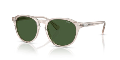 Polo Ralph Lauren PH4221 Shiny Transparent Light Taupe/Bottle Green #colour_shiny-transparent-light-taupe-bottle-green