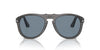Persol PO0649 Transparent Grey/Blue #colour_transparent-grey-blue