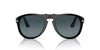 Persol PO0649 Black/Light Blue Dark Blue Polarised Gradient #colour_black-light-blue-dark-blue-polarised-gradient