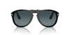 Persol PO0649 Black/Light Blue Dark Blue Polarised Gradient #colour_black-light-blue-dark-blue-polarised-gradient